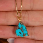 گردنبند فیروزه کد 16742