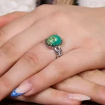 انگشتر فیروزه شجری زنانه کد 16961