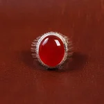 انگشتر عقیق مردانه کد 16971