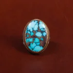 انگشتر فیروزه شجری مردانه کد 17022