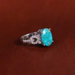 انگشتر فیروزه شجری زنانه کد 16848