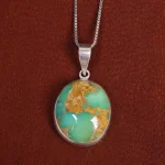 گردنبند فیروزه شجری کد 17371