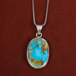 گردنبند فیروزه شجری کد 17380