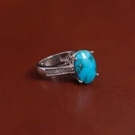 انگشتر فیروزه شجری زنانه کد 17425