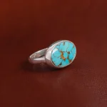 انگشتر فیروزه شجری کد 17484