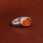 انگشتر عقیق کد 17503