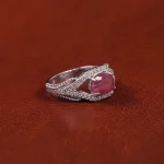 انگشتر یاقوت سرخ زنانه کد 17543