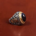 انگشتر اوپال مردانه کد 17551