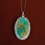 گردنبند فیروزه زنانه کد 17581