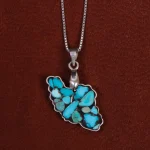 گردنبند فیروزه شجری کد 17627