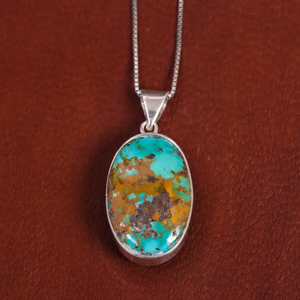 گردنبند فیروزه شجری کد 17704