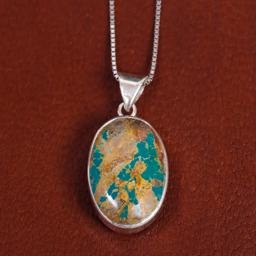 گردنبند فیروزه شجری کد 17706