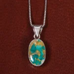 گردنبند فیروزه شجری کد 17714