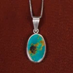 گردنبند فیروزه شجری کد 17717