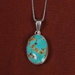 گردنبند فیروزه شجری کد 17719