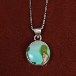 گردنبند فیروزه شجری کد 17721