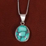 گردنبند فیروزه شجری کد 17722