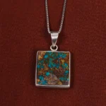 گردنبند فیروزه شجری کد 17723