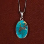 گردنبند فیروزه شجری کد 17730