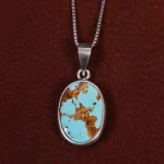 گردنبند فیروزه شجری کد 17734