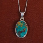 گردنبند فیروزه شجری کد 17742