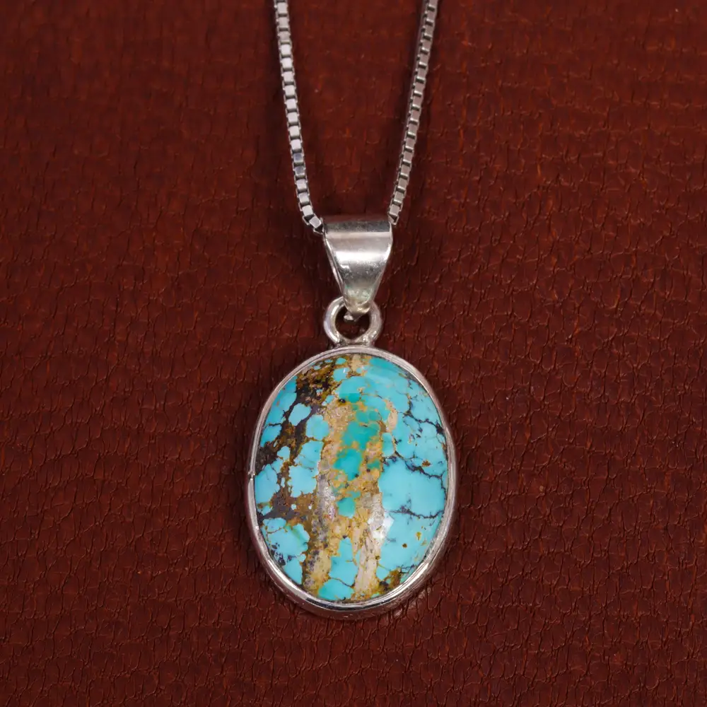 گردنبند فیروزه شجری کد 17745