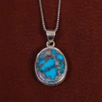 گردنبند فیروزه شجری کد 17751