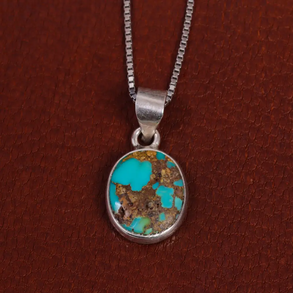 گردنبند فیروزه شجری کد 17754