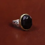 انگشتر عقیق مردانه کد 17763