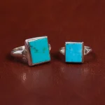 انگشتر ست فیروزه شجری کد 17790