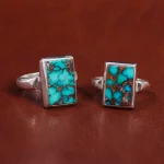 انگشتر ست فیروزه شجری کد 17791