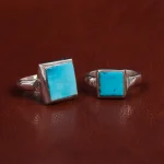 انگشتر ست فیروزه شجری کد 17792