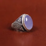 انگشتر عقیق مردانه کد 17824