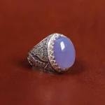 انگشتر عقیق مردانه کد 17825