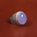 انگشتر عقیق مردانه کد 17827