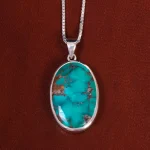 گردنبند فیروزه شجری کد 17880