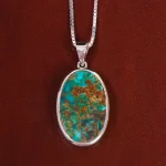 گردنبند فیروزه شجری کد 17881