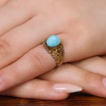 نگین فیروزه عجمی کد 17345