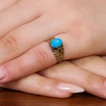 نگین فیروزه عجمی کد 17351