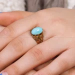 نگین فیروزه عجمی کد 17358