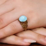 نگین فیروزه عجمی کد 17359