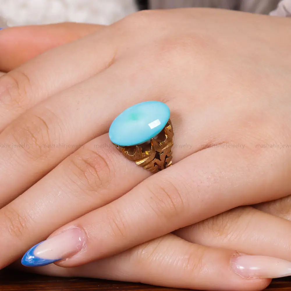 نگین فیروزه عجمی کد 17361