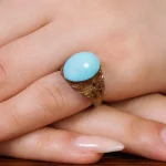 نگین فیروزه عجمی کد 17363