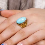 نگین فیروزه عجمی کد 17366