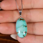 گردنبند فیروزه شجری کد 17374