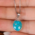 گردنبند فیروزه شجری کد 17379