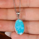 گردنبند فیروزه شجری کد 17385