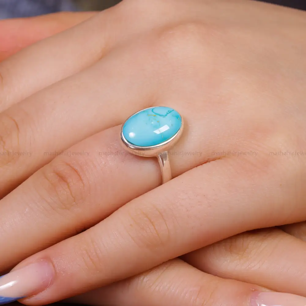 انگشتر فیروزه شجری کد 17482