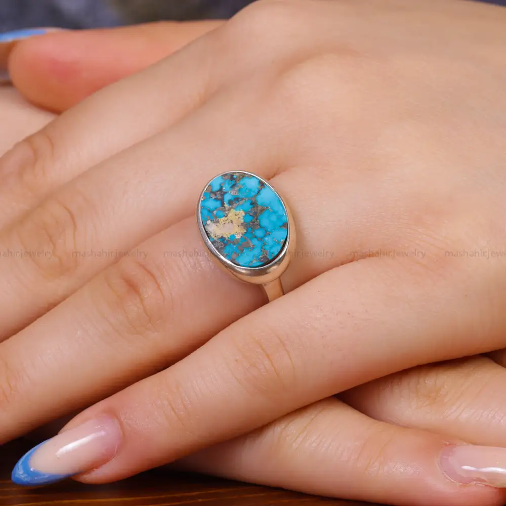 انگشتر فیروزه شجری کد 17488
