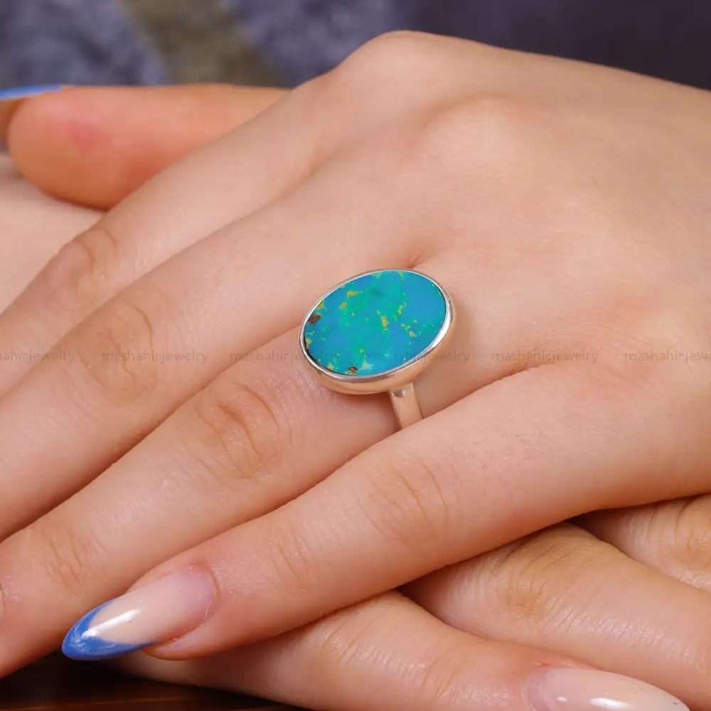 انگشتر فیروزه شجری کد 17493